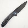 Нож WE Knife Saakshi, 20CV Black, Titanium Blue/Marble Carbon Fiber Нож WE Knife Saakshi, 20CV Black, Titanium Blue/Marble Carbon Fiber - купить в интернет-магазине Blademan